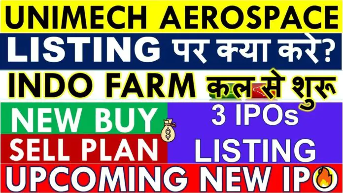 Key Insights on Unimech IPO Listing, Indo Farm IPO, and Upcoming IPOs