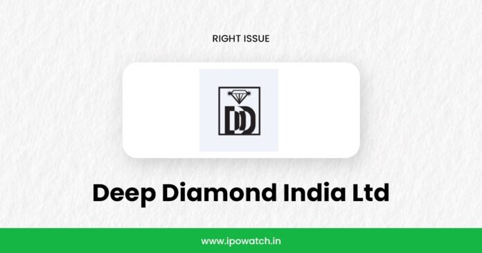 Deep Diamond India Rights Issue 2025: Date, Price, Allotment Details, and Ratio